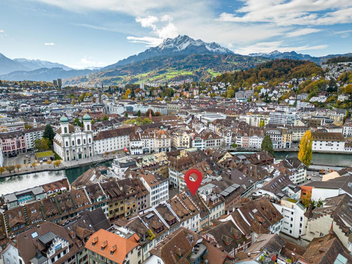 A&Y Oldtown Penthouse Loft Luzernアパートメント エクステリア 写真