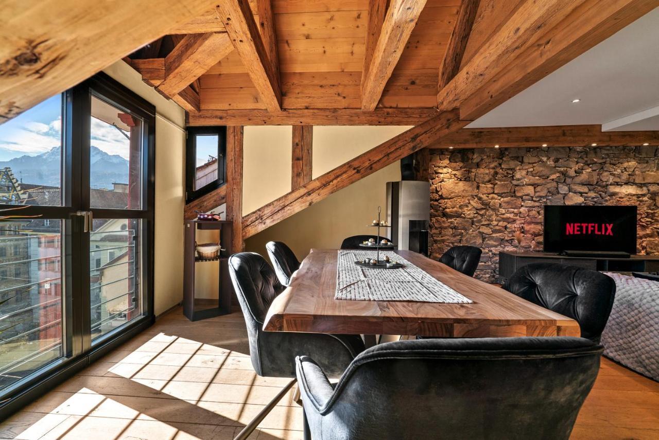 A&Y Oldtown Penthouse Loft Luzernアパートメント エクステリア 写真
