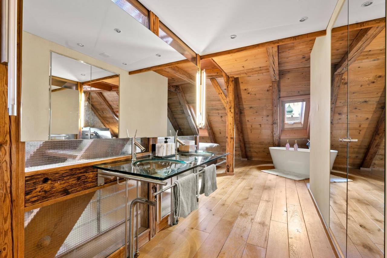 A&Y Oldtown Penthouse Loft Luzernアパートメント エクステリア 写真