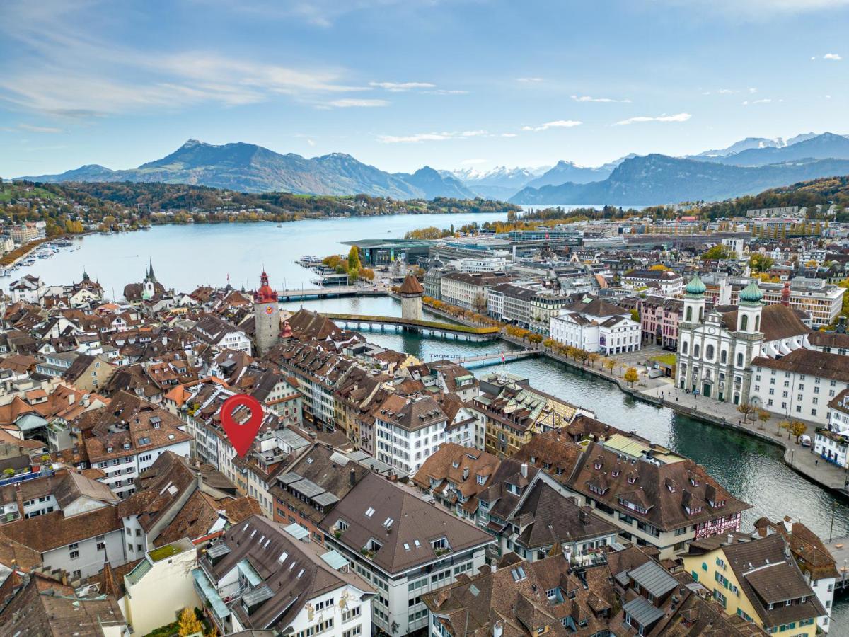A&Y Oldtown Penthouse Loft Luzernアパートメント エクステリア 写真