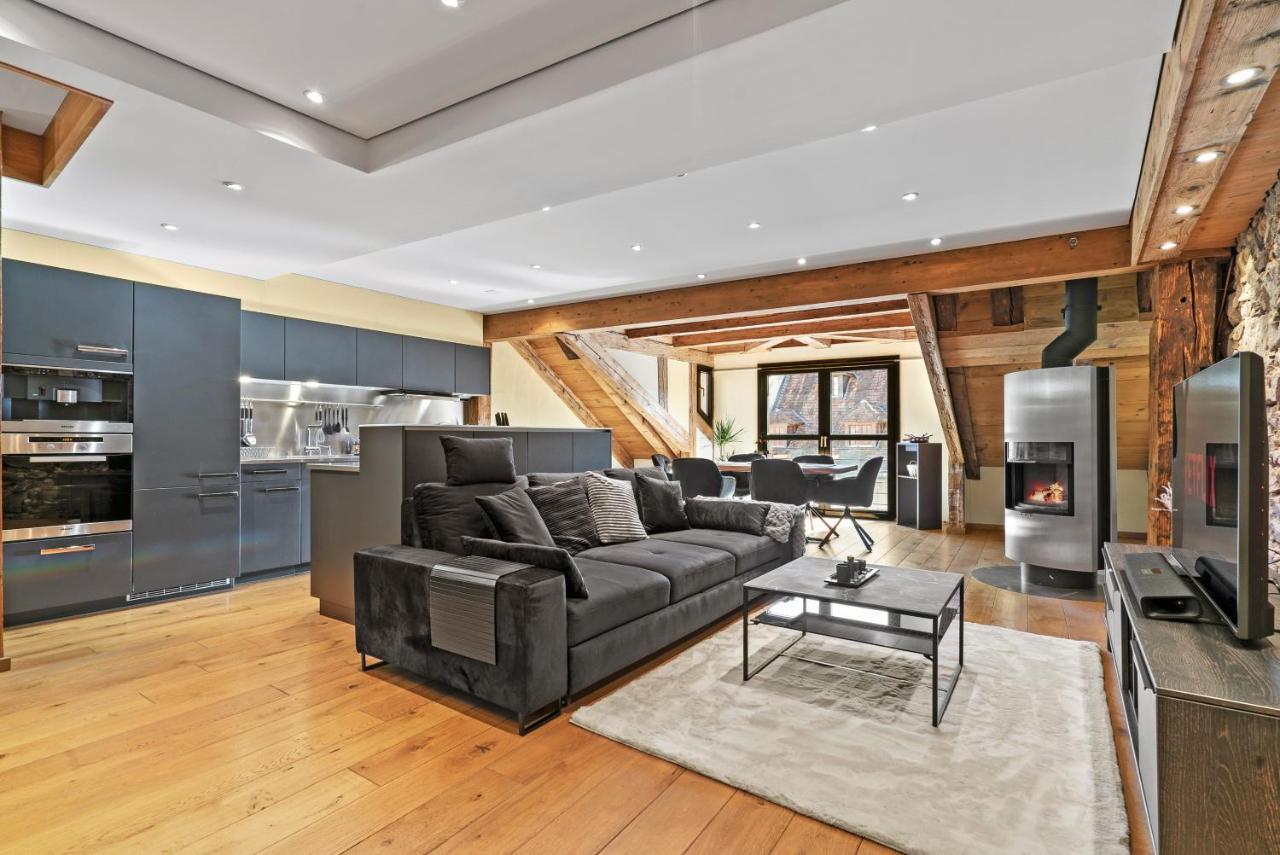 A&Y Oldtown Penthouse Loft Luzernアパートメント エクステリア 写真